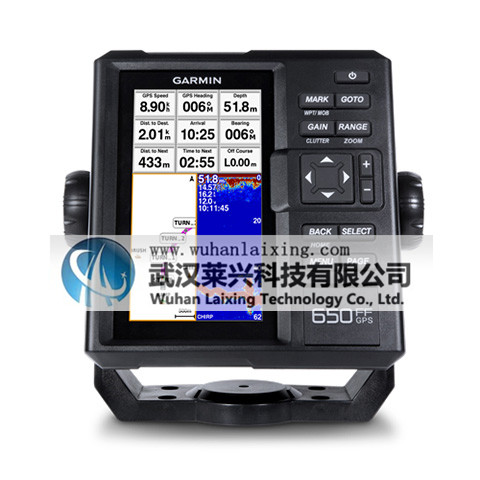 美国Garmin 多功能便携式鱼探仪FF 650 GPS